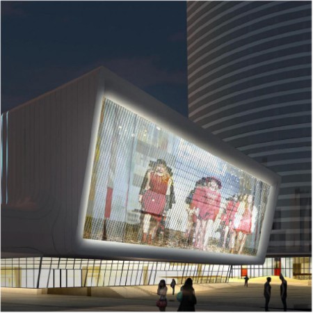 Super high rise building in block B1 of Taihu new town core area, Wujiang, Suzhou